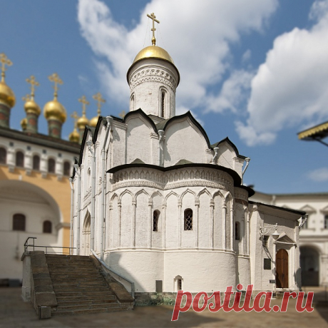 УЗНАЙ МОСКВУ - Кремль..Церковь Положения ризы Пресвятой Богородицы..объект культурного наследия федерального значения..