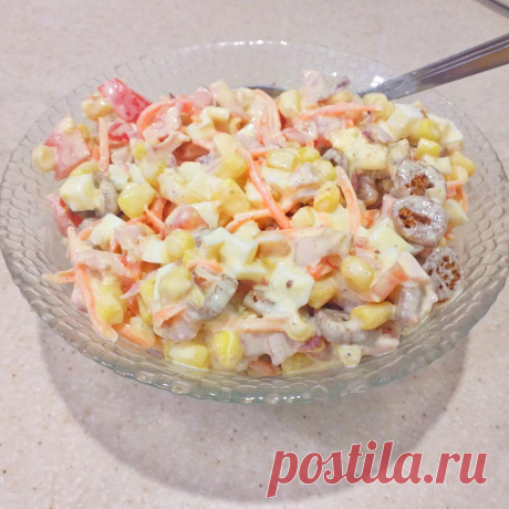 Салат с сухариками: идеальное сочетание ингредиентов
Простой и очень вкусный салат. Готовлю за 15 минут. Нравится всем гостям. Рецепт нашла давно. Готовлю уже несколько лет. Салат пикантный и свежий одновременно. Подойдет к любому блюду. Варить нужно только яйца! Ингредиенты: 100 грамм копчёной курицы 1/2 банки кукурузы 3 яйца 1 крупный помидор 2 пачки сухариков 80 грамм корейской моркови Приготовление: 1. Яйца […]
Читай дальше на сайте. Жми подробнее ➡
