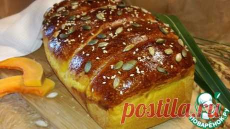 Тыквенный хлеб "Золотой" – кулинарный рецепт