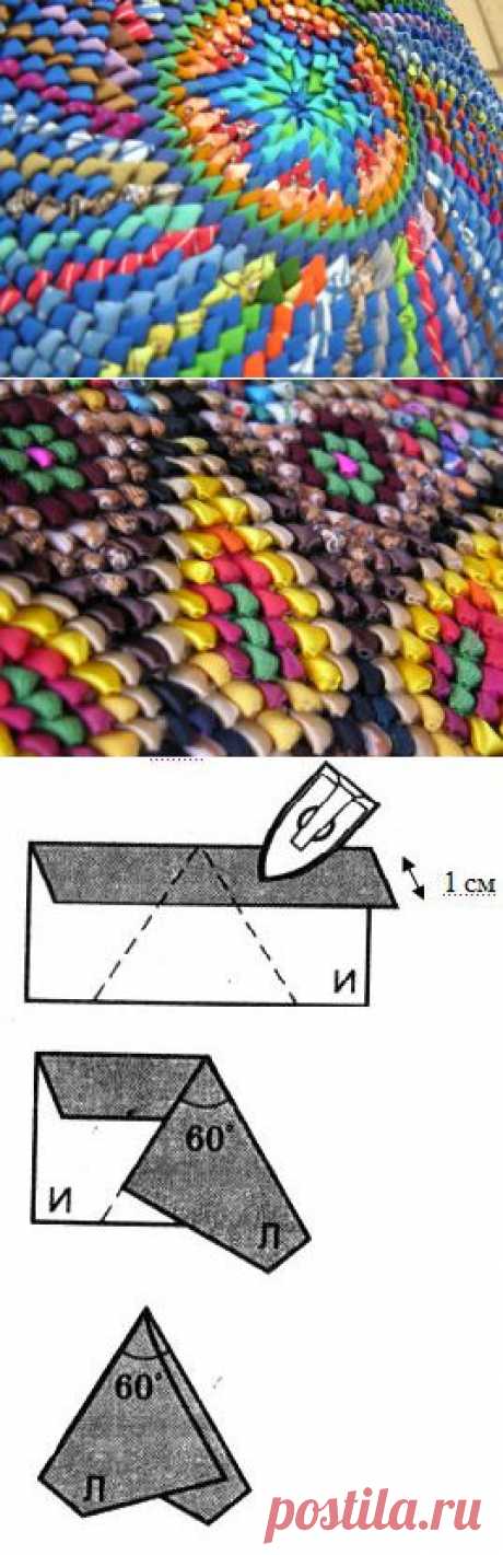 Потрясающие коврики-кругляши + подробный МК. Возраждаем традиции!