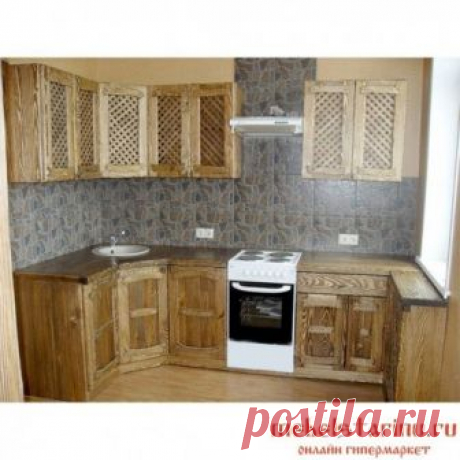Кухня под старину из массива дерева "Путята" Кухня под старину из массива дуба / сосны.