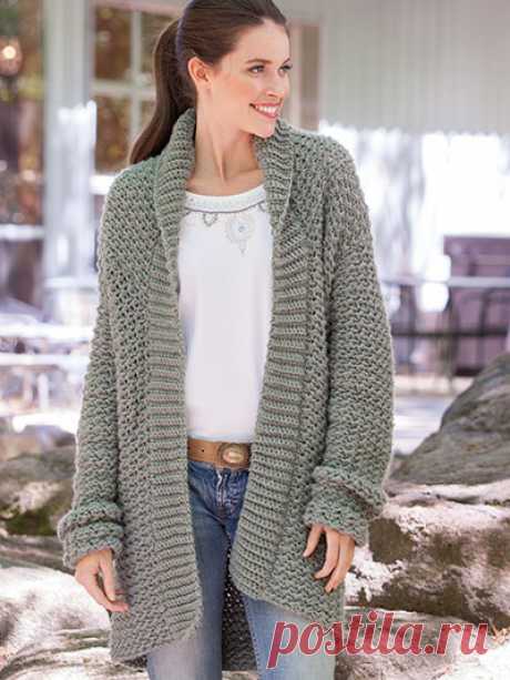 Weekend Casual Hooded Sweater Crochet Pattern Design is made using 12 (14, 15, 16, 17) skeins of #3 Berroco Vintage Chunky bulky-weight yarn and size K/10 1/2/6.5mm crochet hook. Model is stitched in color #6199 sage. Finished Measurements: Bust: 35" (38 1/2", 42" 46", 50&quo...