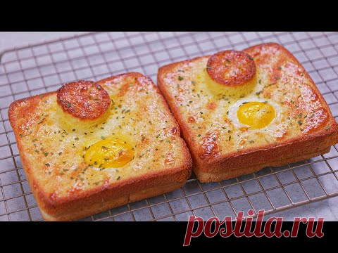 Рецепт хрустящих яичных тостов: это так вкусно и так просто