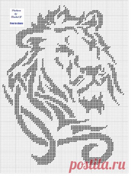 Gallery.ru / Фото #153 - Дикие животные (схемы) - Olgakam