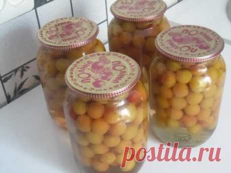 Алыча на зиму (подробный рецепт)