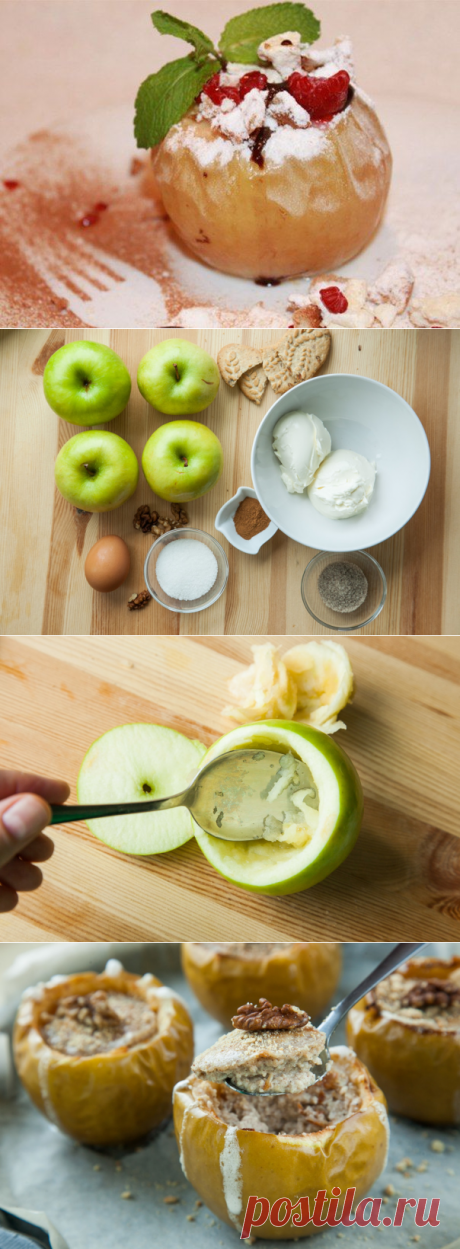 Чизкейк в яблоках – только так, а не иначе!