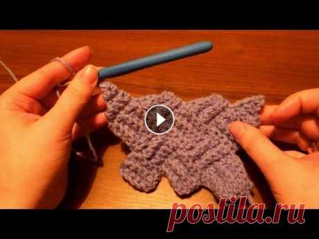 энтрелак (энтерлак) крючком (enterlak hook) Мы привыкли видеть энтерлак крючком только тунисским вязанием, но при этом все элементы полотна направлены в одну сторону. В уроке показан энтерлак, с...