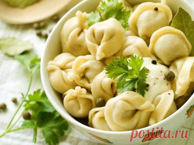 Самое вкусное заварное тесто на пельмени и вареники