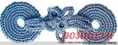 Красивые застежки крючком