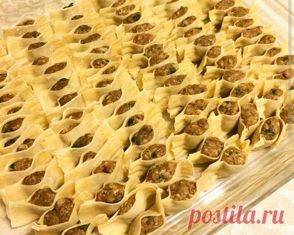 Армянские манты с мясом