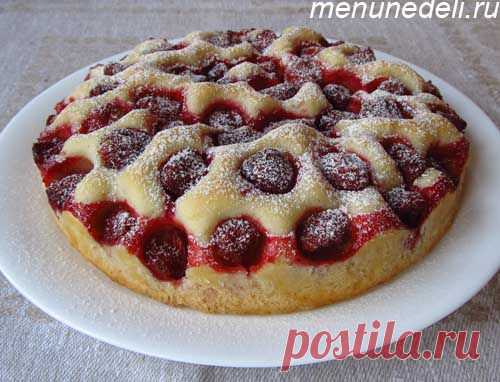 Фокачча с клубникой / Меню недели