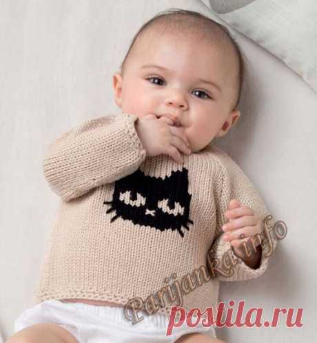 Распашонка или пуловер (д) 12*122 Phildar №4934