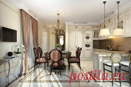 интерьер кухни в стиле современная классика фото: 4 тыс изображений найдено в Яндекс.Картинках