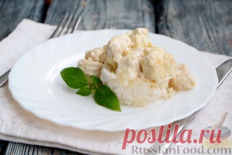 Курица в сметане, рецепты на RussianFood.com: 259 рецептов курицы в сметане Курица в сметане - рецепт нежный, даже диетический и при этом очень вкусный! Курица со сметаной на сковороде, курица в сметане в духовке, курица со сметаной в мультиварке - варианты приготовления этого блюда вы можете выбрать на ваш вкус. Подробней про курицу в сметане ...