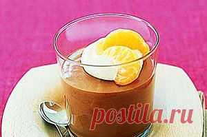 Шоколадно-мандариновый мусс | www.gurmania.ru