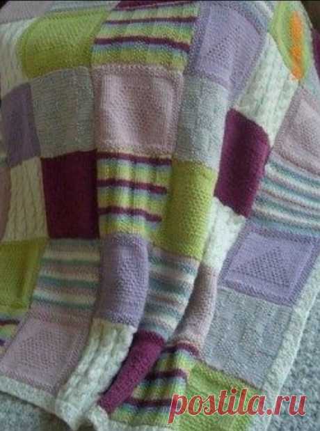 Вязания в стиле печворк, идеи для новых творческих задумок. | Вяжем вместе с Людмилой | Дзен