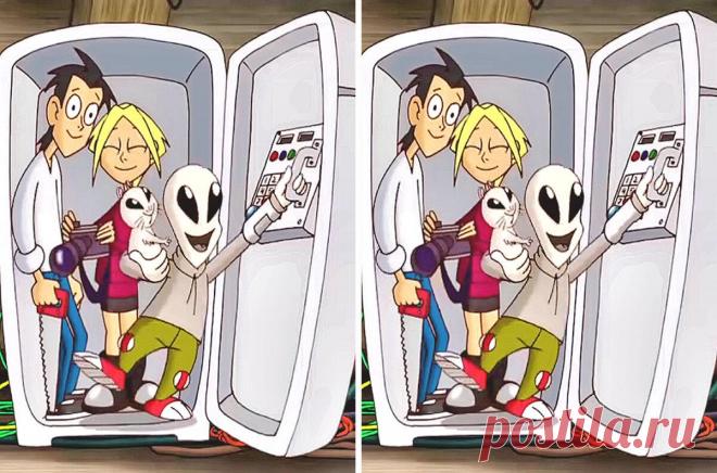 Найдите 4 отличия️‍♂️ на картинке Машина времени из холодильника. Разминка для ума.

Читай дальше на сайте. Жми подробнее ➡