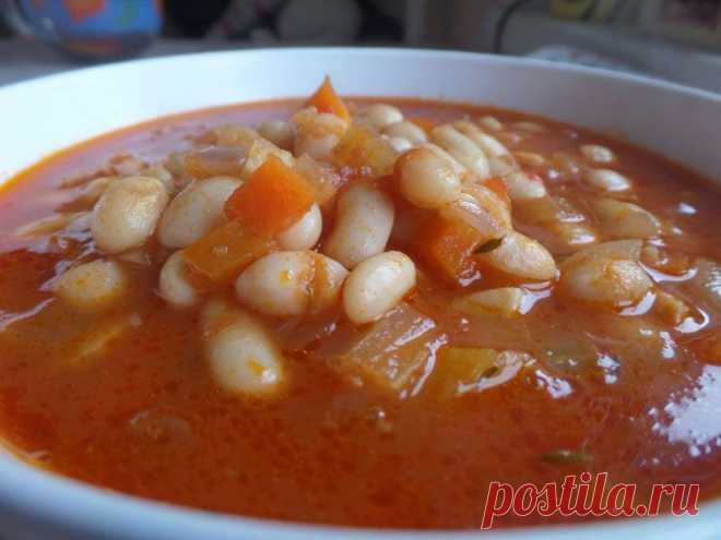 Белая фасоль в греческом стиле - Вкусные рецепты