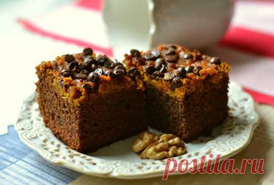 Брауни с тыквой — Домашний уют