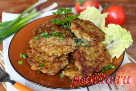 Котлеты из печени с рисом и морковкой - рецепт с пошаговыми фото | Все Блюда