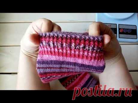 Гольфы (гетры) 🧦 из Ализе супервош. Как я их вязала.