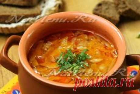 Щи из свежей капусты с говядиной, рецепт
