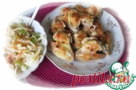 Куриные крылышки в пиве - кулинарный рецепт