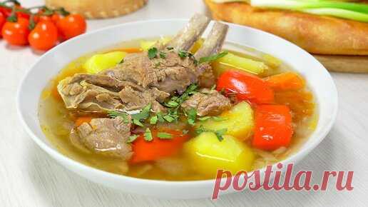 Знаменитая ШУРПА ИЗ БАРАНИНЫ на плите или на костре. Рецепт от Всегда Вкусно! | Всегда Вкусно! Видео рецепты  | Дзен