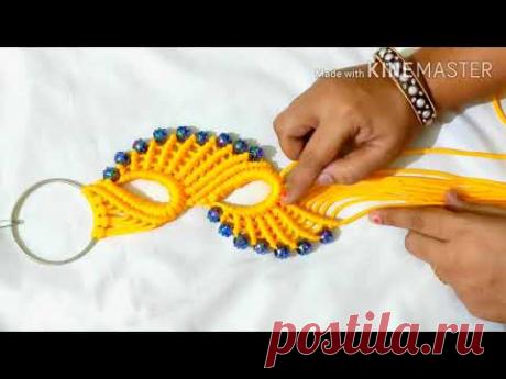 Beautiful Macrame Key Hanger