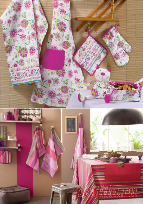 Текстиль для кухни в интерьере: кухонные шторы своими руками