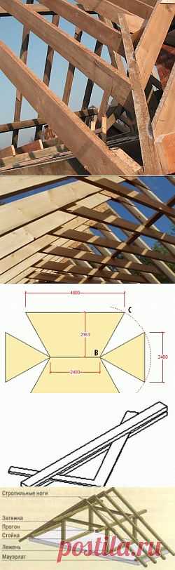 Как правильно зарезать стропила | Дачные дела