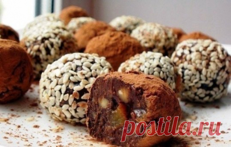 Домашние полезные конфеты | ГОТОВИМ ВКУСНО И ПО-ДОМАШНЕМУ