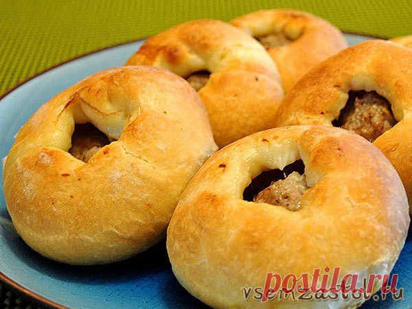 Открытые пирожки с мясом - Простые рецепты Овкусе.ру