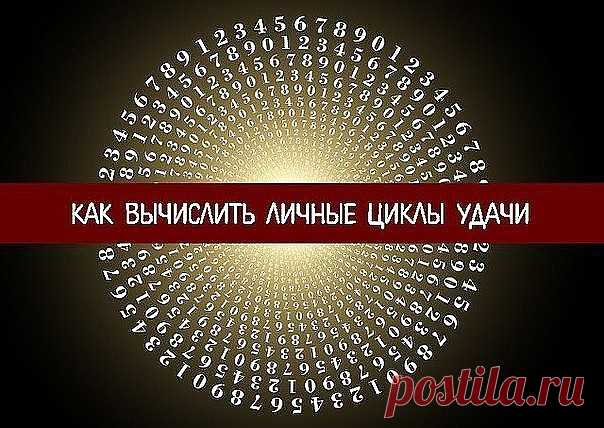 Как вычислить личные циклы удачи...