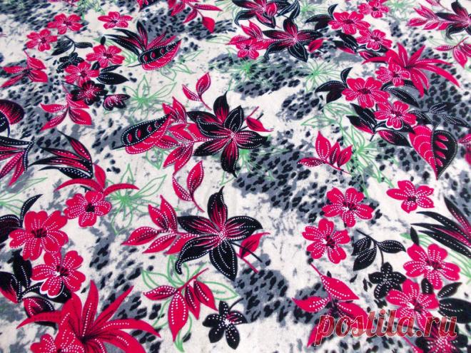 Кулир Лилея (малиновый на бежевом) (арт. 051006): продажа, цена в Полтаве. одежные ткани от 