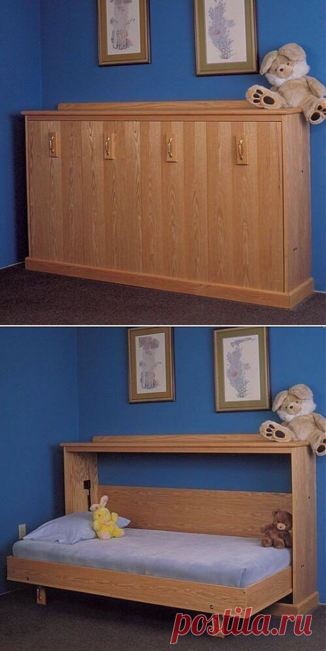 Складная кровать своими руками — DIYIdeas