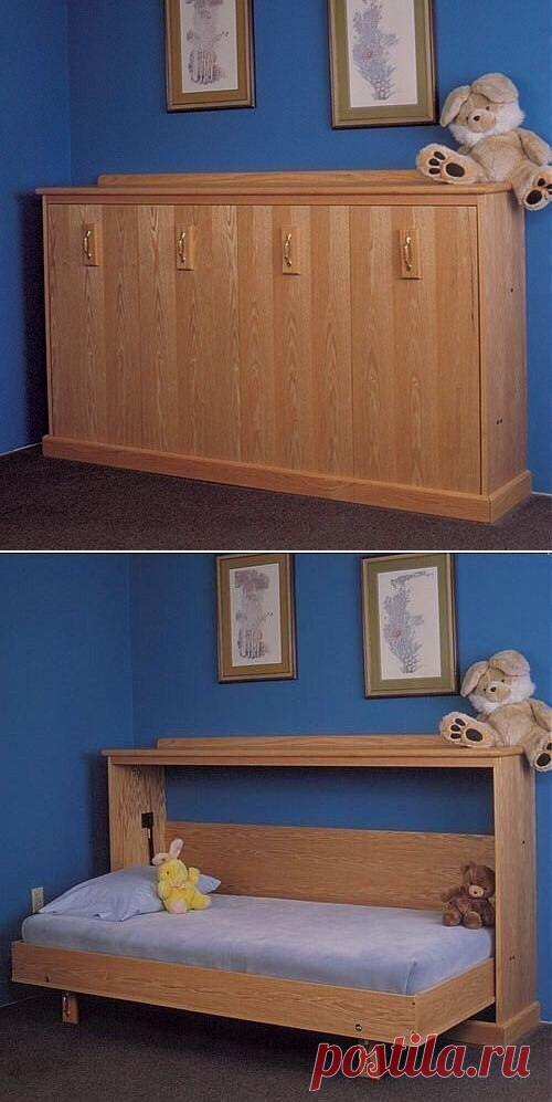 Складная кровать своими руками — DIYIdeas