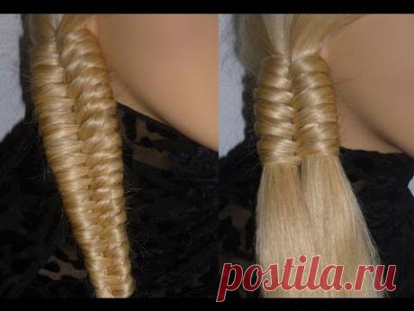 Einfache Frisuren.Zopffrisur.Flechtfrisur.Schulfrisur.SIDE Braid Hairstyles.Peinados con trenzas