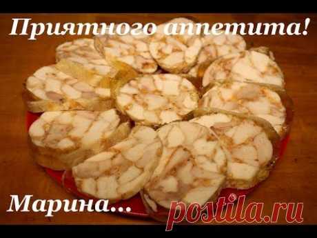 ВКУСНЫЙ КУРИНЫЙ РУЛЕТ (КОЛБАСА КУРИНАЯ) В МУЛЬТИВАРКЕ, КАК ПРИГОТОВИТЬ РУЛЕТ #РЕЦЕПТ КУРИНОГО РУЛЕТА - YouTube