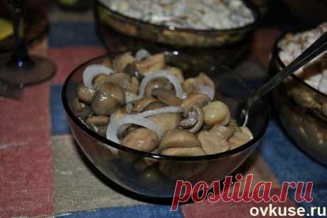 Маринованные шампиньоны быстрого приготовления