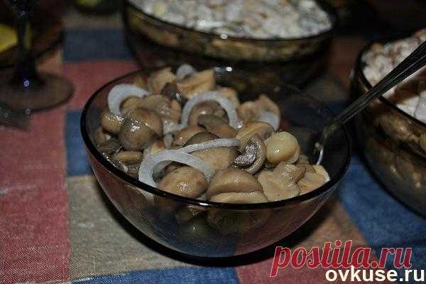 Маринованные шампиньоны быстрого приготовления