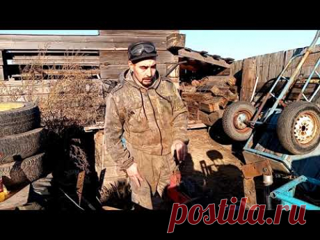 Обзор гидравлика на минитрактор нива мб2 без распределителя - YouTube