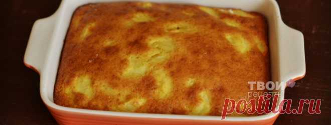 Манник с яблоками - вкусный рецепт с пошаговым фото