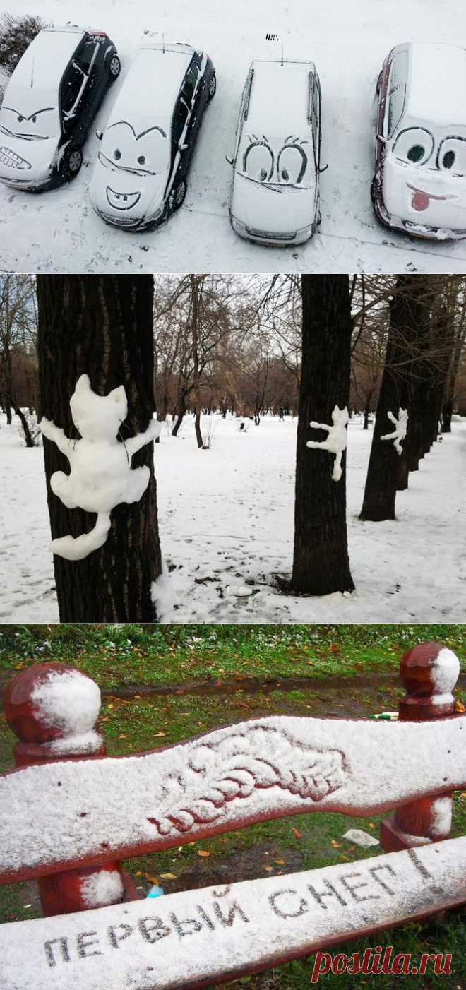 Снежное творчество