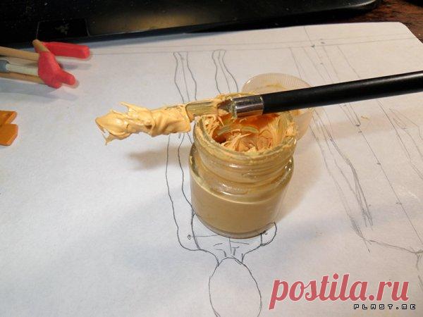 делаем термоклей-шпатлевку | Пластилиновые мультфильмы и комиксы