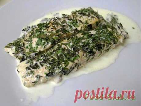 Горбуша в сливках / Рыбные и с морепродуктами / Кулинарные рецепты - Фуд-клаб.ру