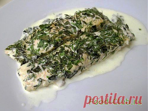 Горбуша в сливках / Рыбные и с морепродуктами / Кулинарные рецепты - Фуд-клаб.ру