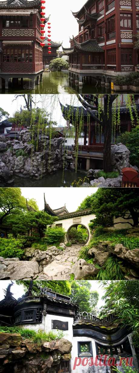 Парк Юйюань – сад Радости (Yuyuan Garden). Шанхай, Китай | Newpix.ru - позитивный интернет-журнал