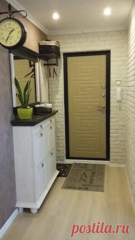 Прихожая в стиле лофт