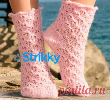 Ажурные женские носочки